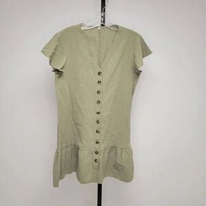 Button Front Dress